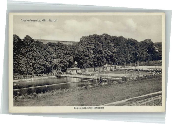 Bad Klosterlausnitz Schwimmbad Tennisplatz