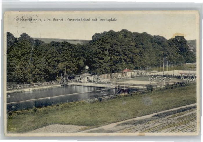 Bad Klosterlausnitz Schwimmbad Tennisplatz