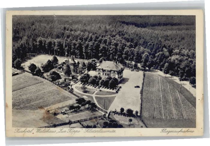 Bad Klosterlausnitz Fliegeraufnahme Hotel Waldhaus zur Köpp