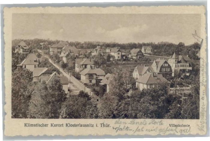 Bad Klosterlausnitz Villenkolonie