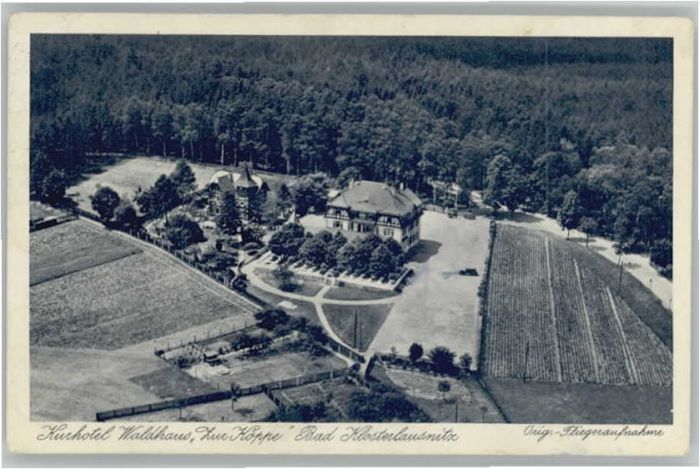 Bad Klosterlausnitz Fliegeraufnahme Hotel Waldhaus zur Köpp