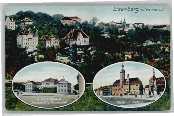 Eisenberg Thueringen arkt Rathaus Schützenhaus x