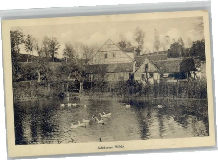 Eisenberg Thueringen ühltal Schössers Mühle *