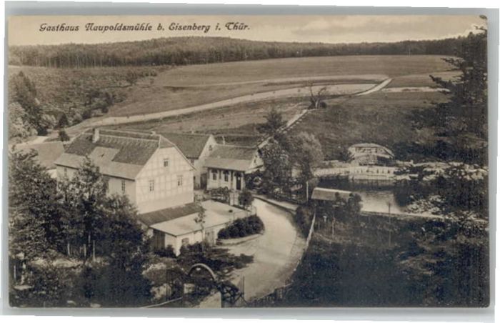 Eisenberg Thueringen asthaus Naupoldsmühle *