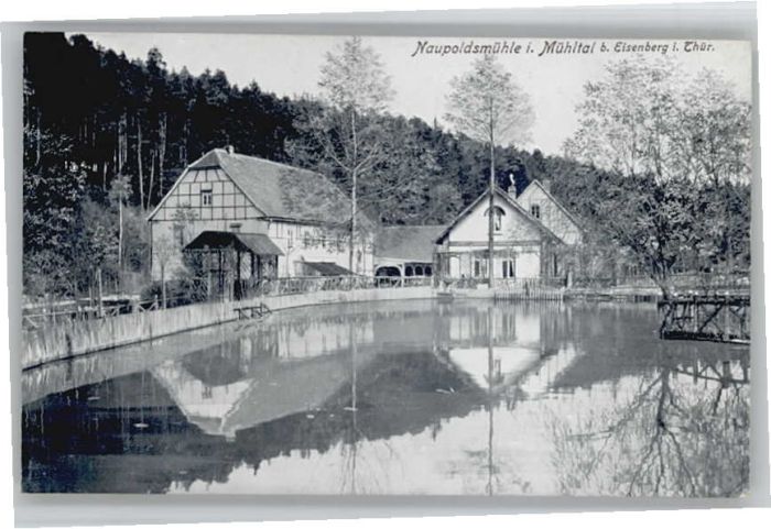 Eisenberg Thueringen aupoldsmühle Mühltal *