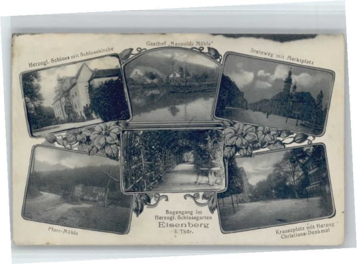 Eisenberg Thueringen ogengang Schlossgarten