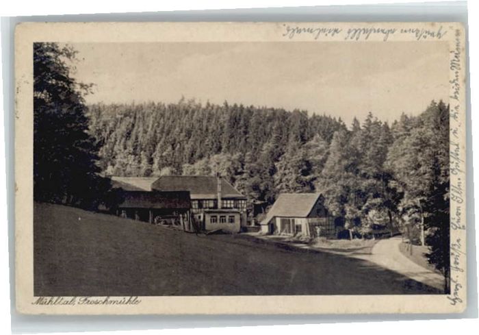 Eisenberg Thueringen roschmühle Mühltal x