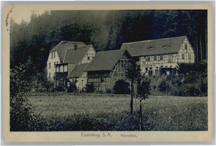 Eisenberg Thueringen farrmühle Mühltal x
