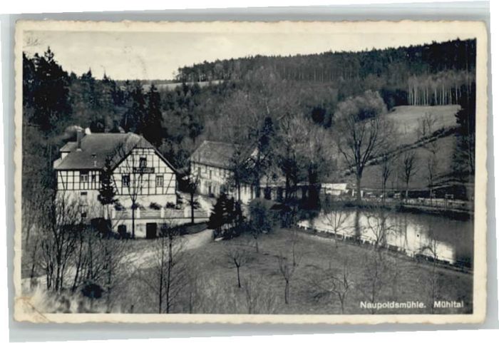 Eisenberg Thueringen aupoldsmühle Mühltal x