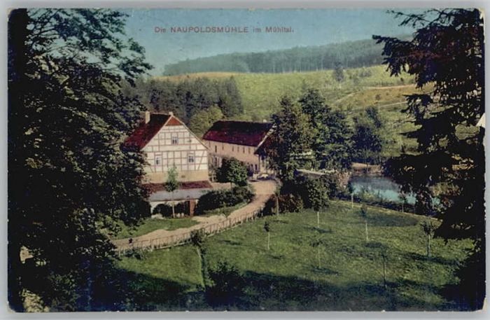 Eisenberg Thueringen aupoldsmühle Mühltal x