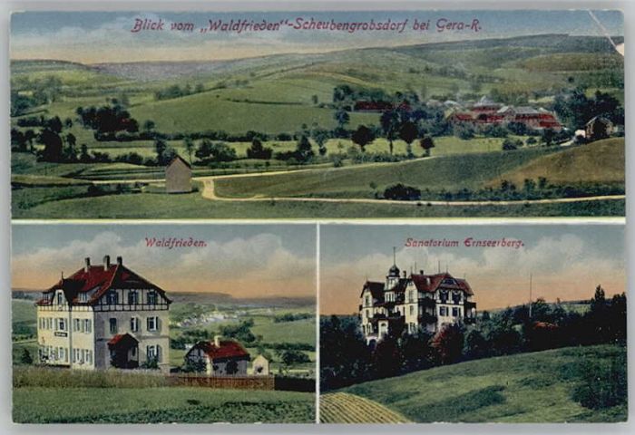 Scheubengrobsdorf Waldfrieden Sanatorium Ernseerberg