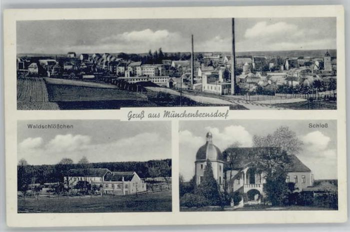 Muenchenbernsdorf chloss Waldschlösschen *