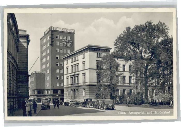 Gera Amtsgericht Handelshof Bank