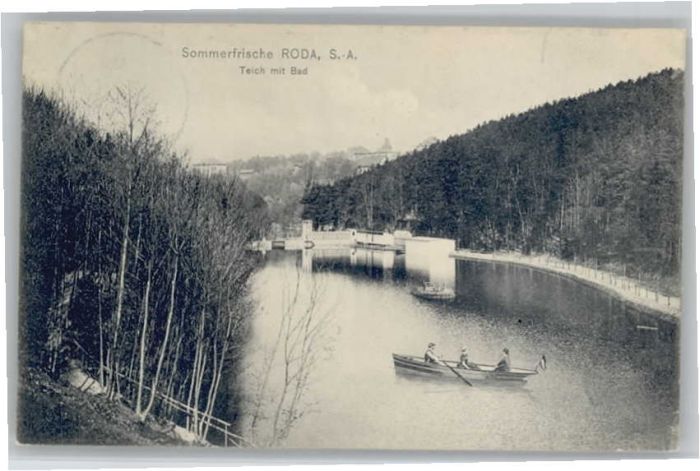 Stadtroda Thueringen Teich Bad