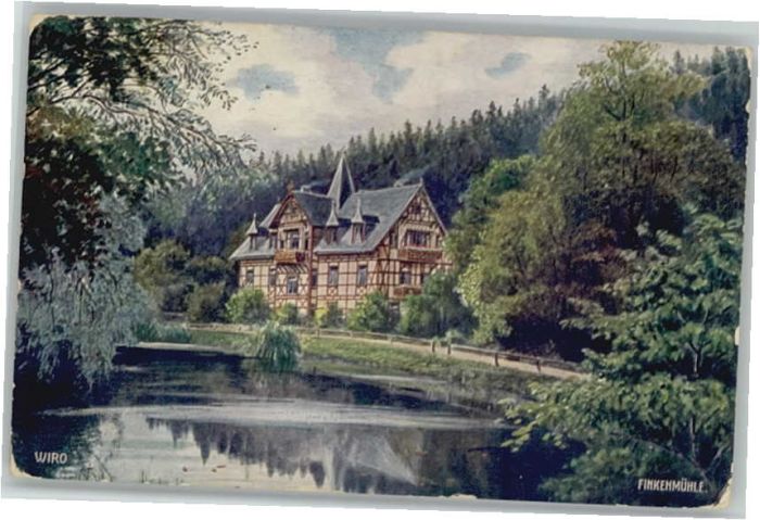 Mellenbach-Glasbach Finkenmühle Schwarzburg Sanatorium