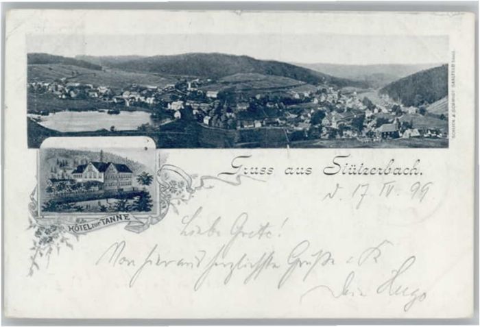 Stuetzerbach otel zur Tanne