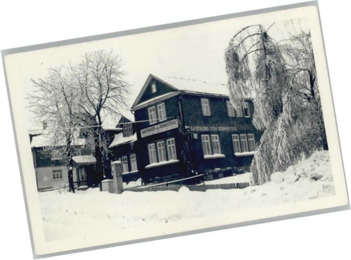 Schmiedefeld Rennsteig Gasthaus zum Rennsteig