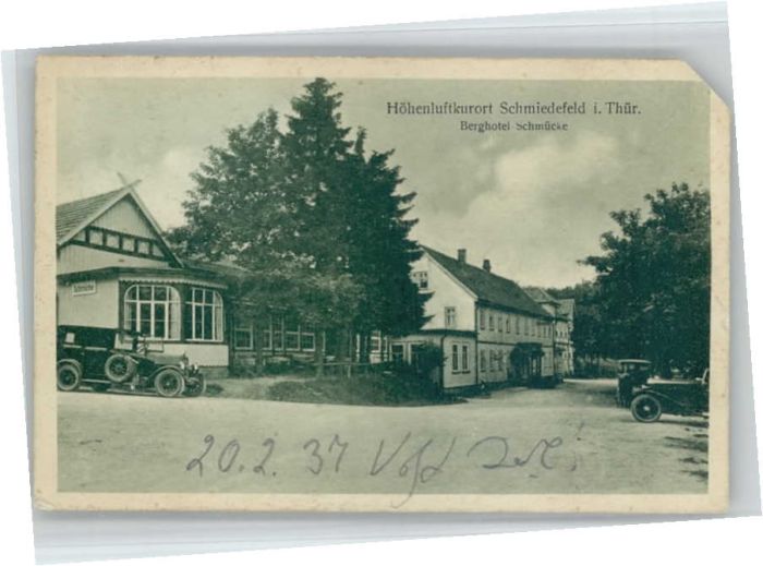 Schmiedefeld Rennsteig Hotel Schmücke