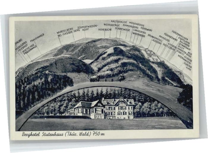 Schmiedefeld Rennsteig Hotel Stutenhaus