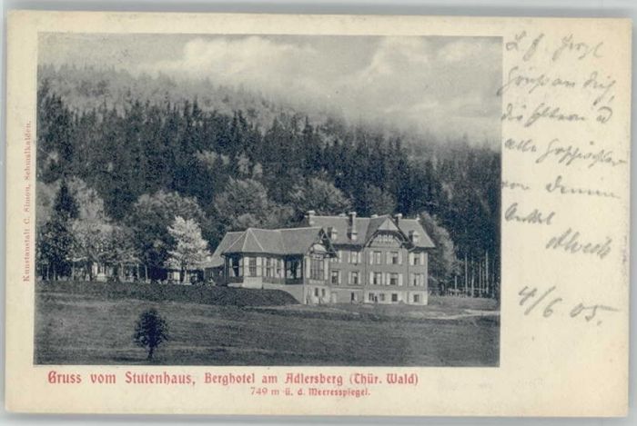 Schmiedefeld Rennsteig Adlersberg Hotel Stutenhaus