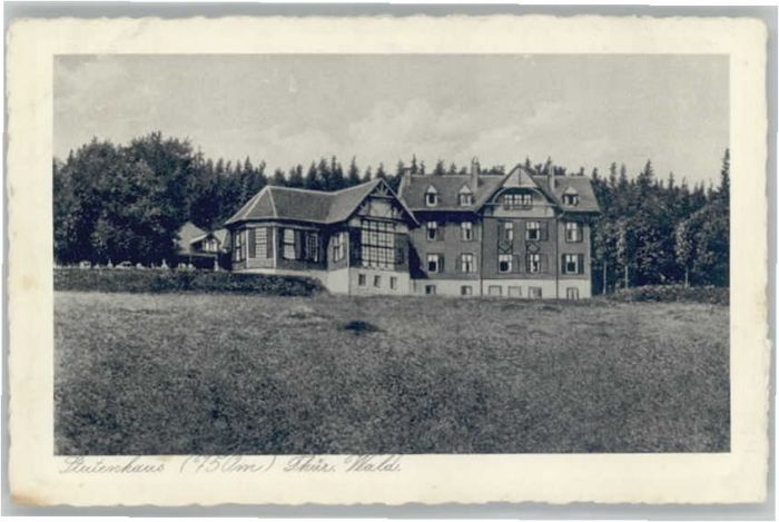 Schmiedefeld Rennsteig Stutenhaus