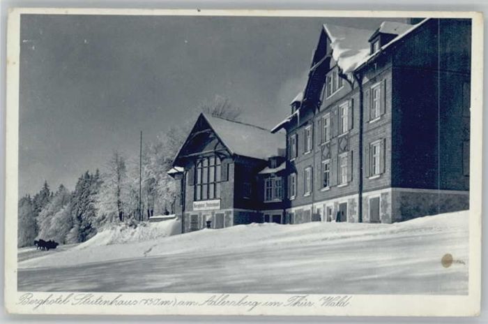 Schmiedefeld Rennsteig Adlersberg Hotel Stutenhaus