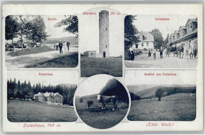 Schmiedefeld Rennsteig Adlersberg Stutenhaus