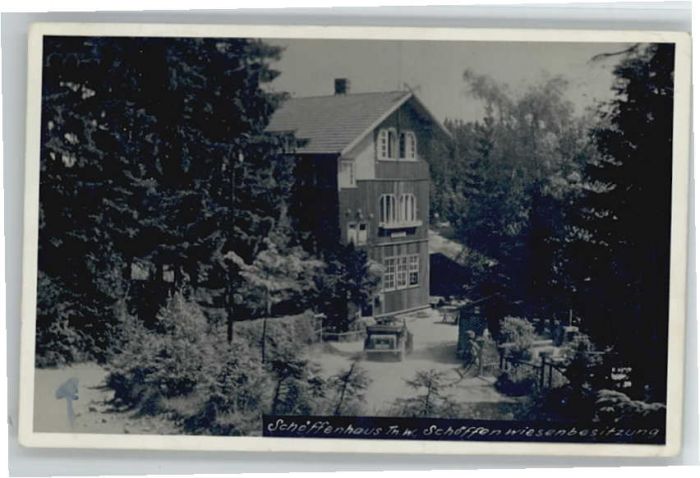 Manebach [Stempelabschlag] Schöffenhaus