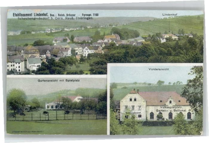 Scheubengrobsdorf Etablissement Lindenhof Spielplatz