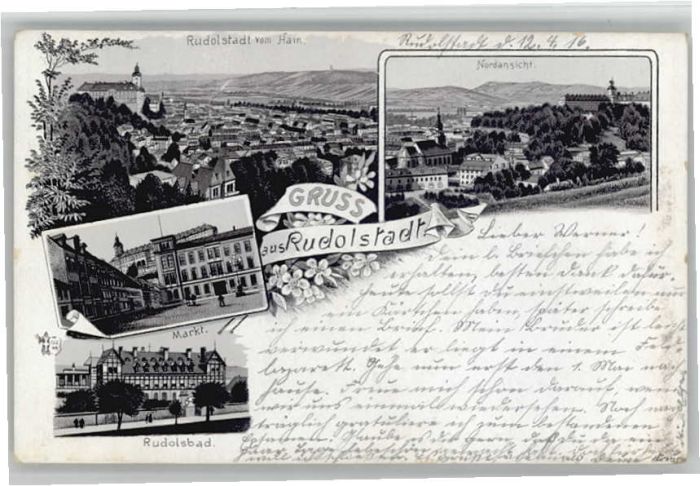 Rudolstadt Markt Rudolsbad