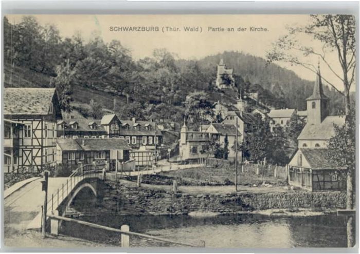 Schwarzburg Thueringer Wald Schwarzburg