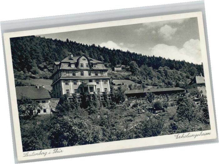 Leutenberg Thueringen Leutenberg Erholungsheim