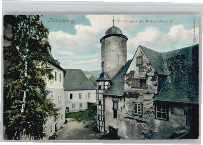 Leutenberg Thueringen Leutenberg Friedensburg