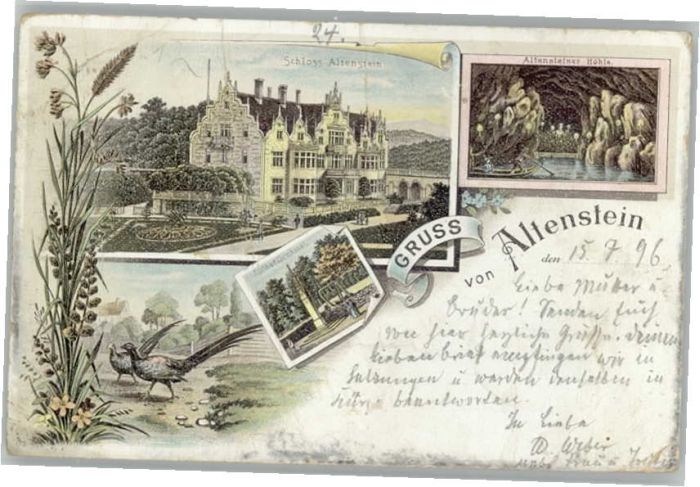 Bad Liebenstein Altenstein Schloss Luther Denkmal