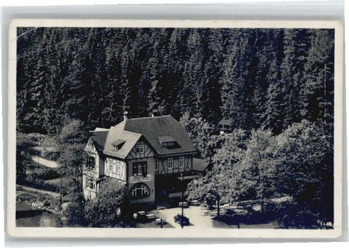 Lichtentanne Probstzella Gasthaus zum Bahnhof Sormitzgrund