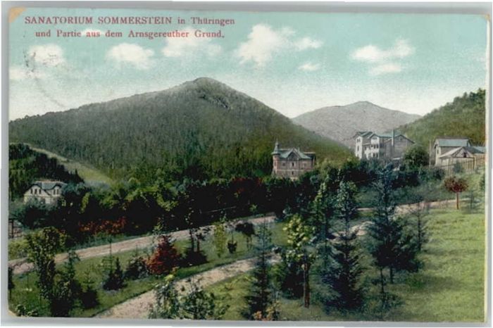 Saalfeld Saale Sanatorium Sommerstein Arnsgereuther Gr