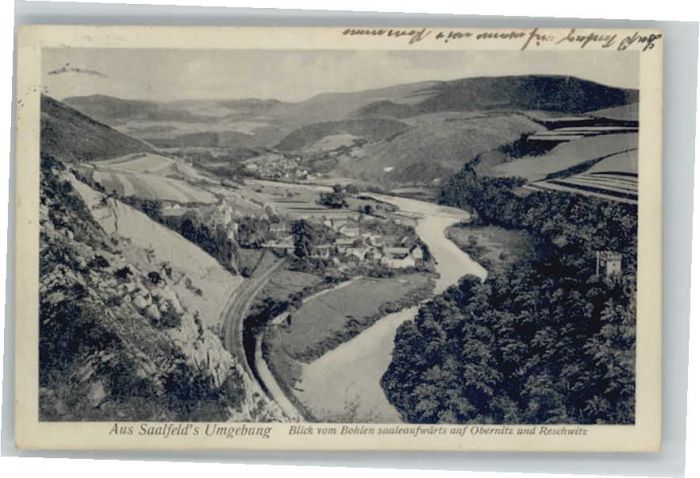 Saalfeld Saale Obernitz Reschwitz