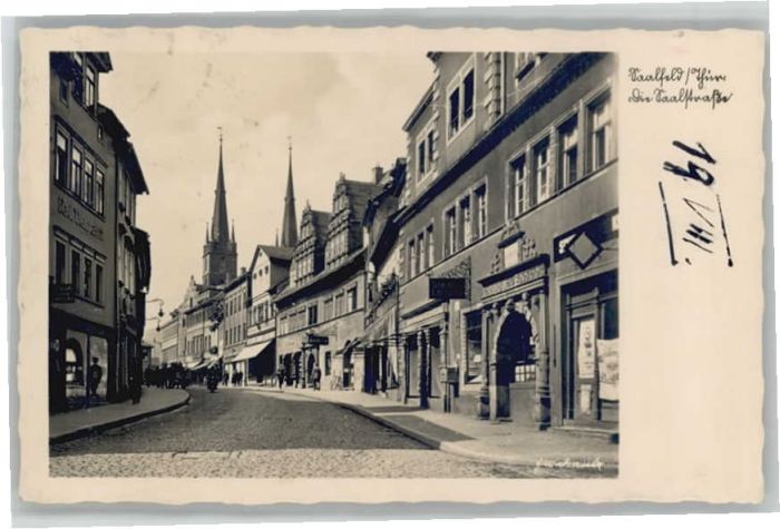 Saalfeld Saale Saalstrasse