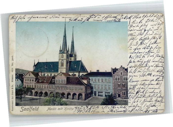 Saalfeld Saale Markt