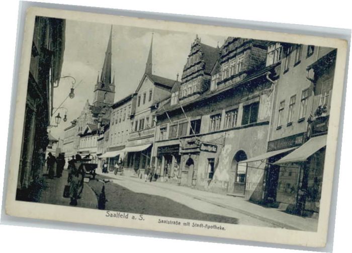 Saalfeld Saale Saalstrasse Stadt-Apotheke