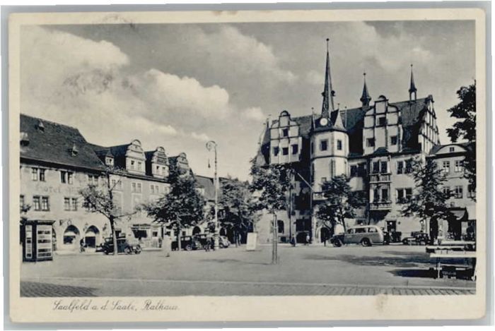 Saalfeld Saale Rathaus