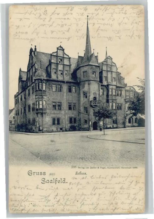 Saalfeld Saale Rathaus