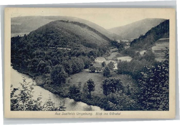 Saalfeld Saale Gissratal