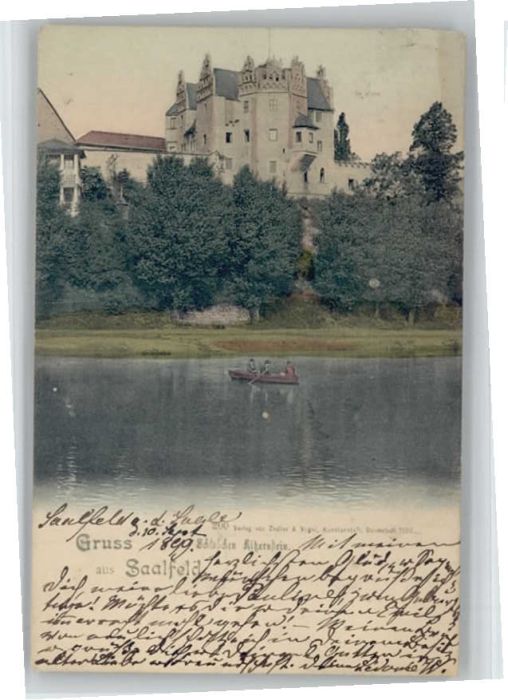 Saalfeld Saale Schlösschen Kitzerstein