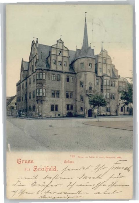Saalfeld Saale Rathaus