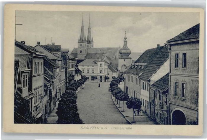 Saalfeld Saale Breitestrasse