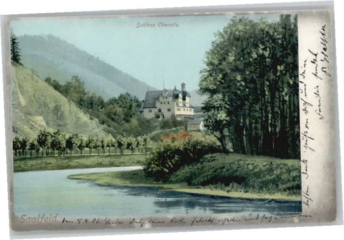 Saalfeld Saale Schloss Obernitz