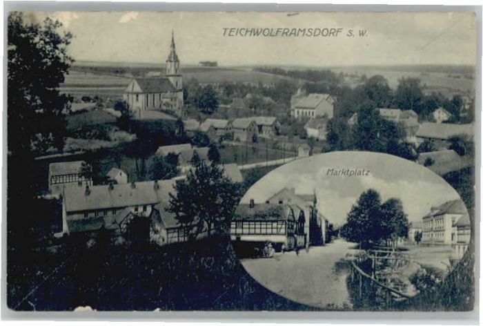 Teichwolframsdorf Marktplatz