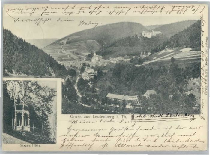 Leutenberg Thueringen Leutenberg Sizzos Höhe