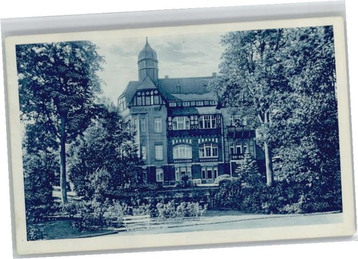 Bad Elster [Verlag H. Becher] Albrechtshof Kurheim